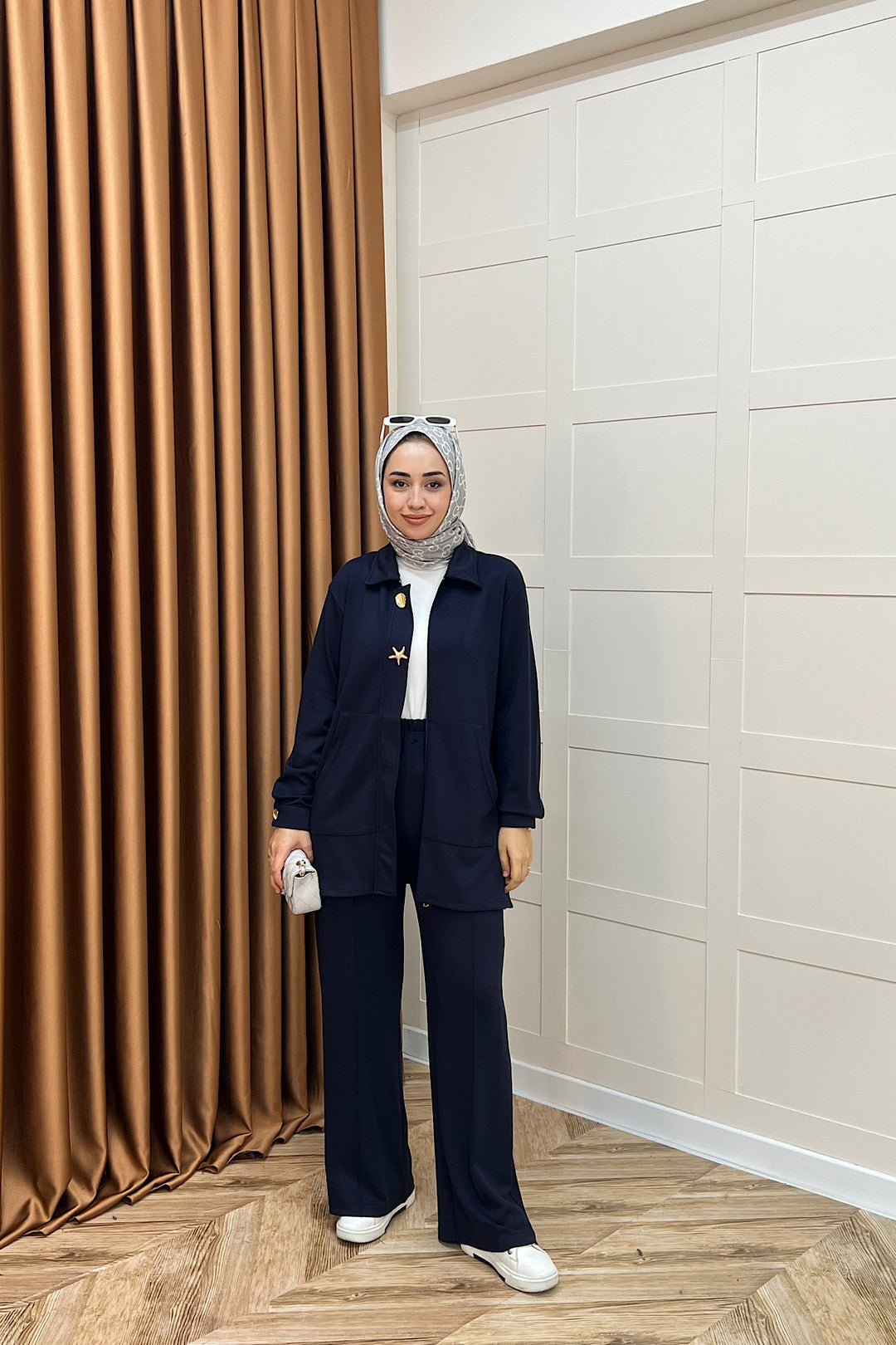 Selvi Gizli Patlı Takım Lacivert 02006-LACIVERT