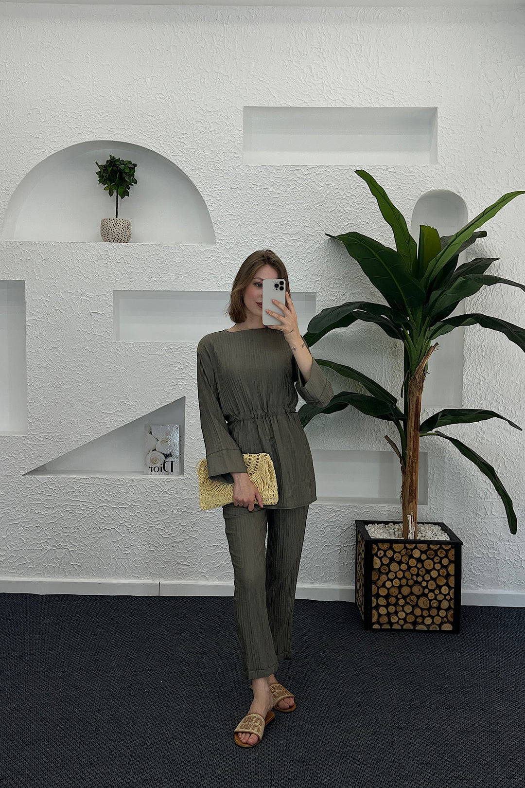 Belden Kuşaklı İkili Takım Yeşil 9007-YESIL