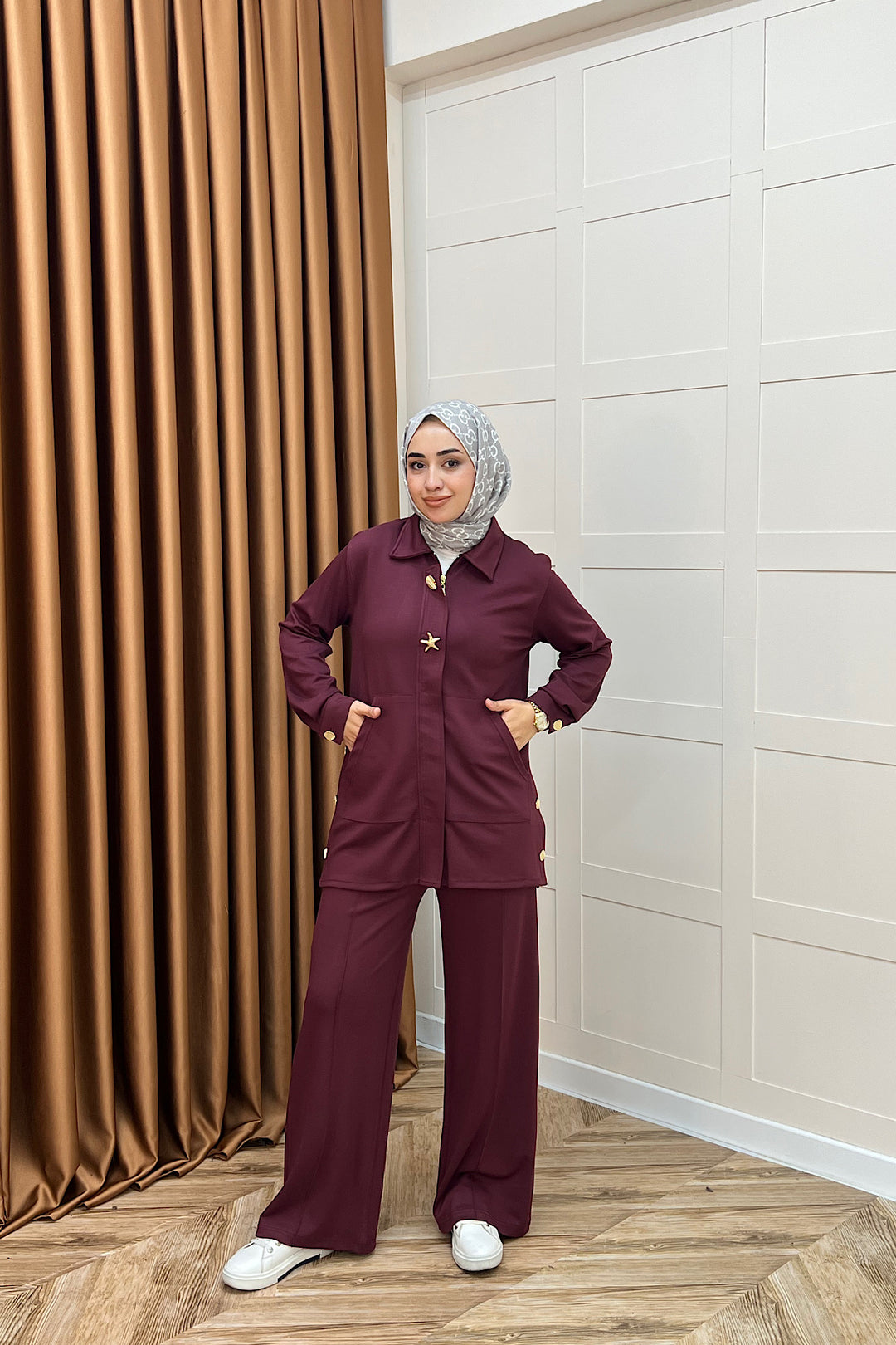 Selvi Gizli Patlı Takım Bordo 02006-BORDO