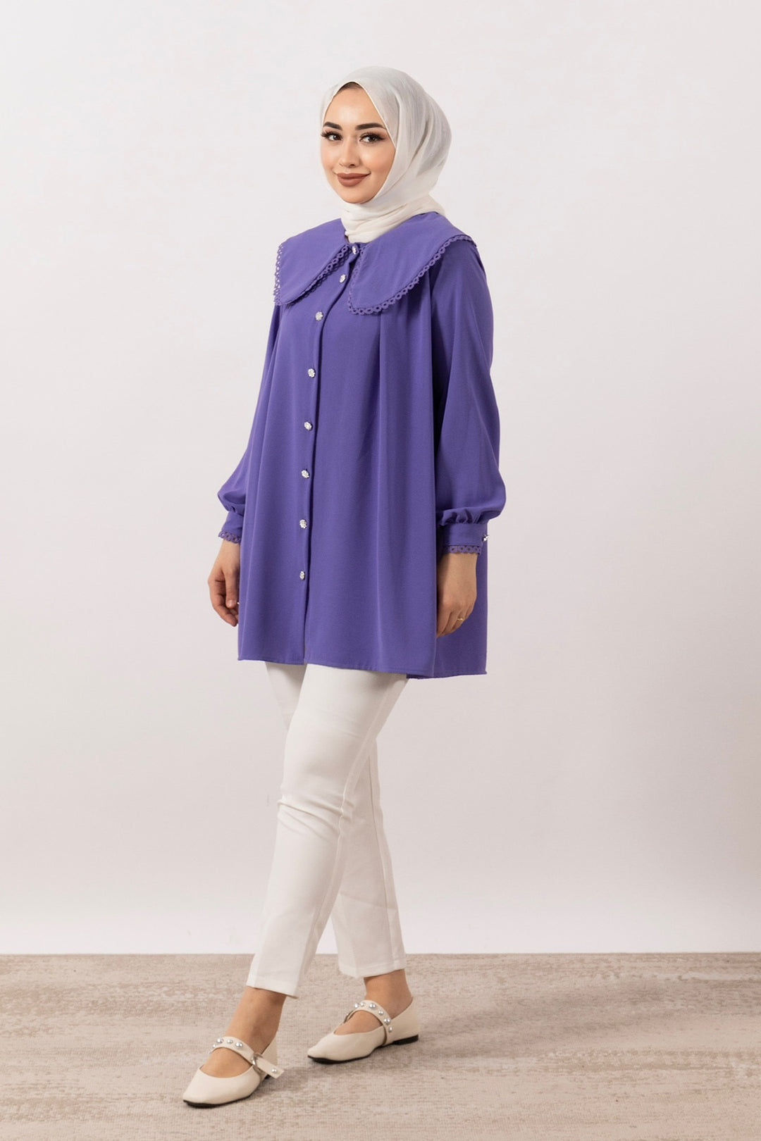 Dantelli Bebe Taka Tunik Lila 1740-LILA