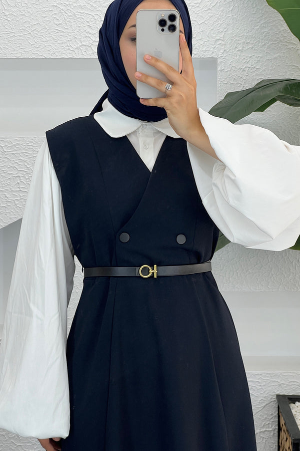 Belden Kemerli Jile Siyah 9019-SIYAH