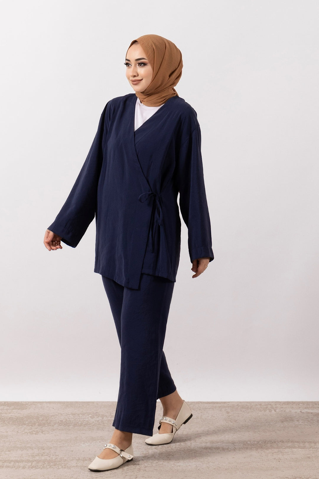 Lia İkili Takım Lacivert 4284-LACIVERT