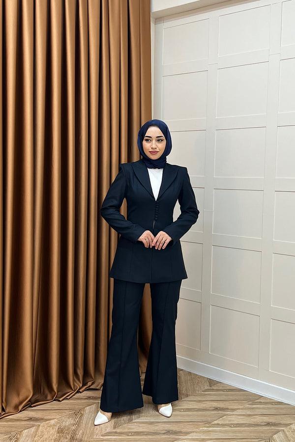 Berlin İkili Ceket Takım Lacivert 26042-LACIVERT