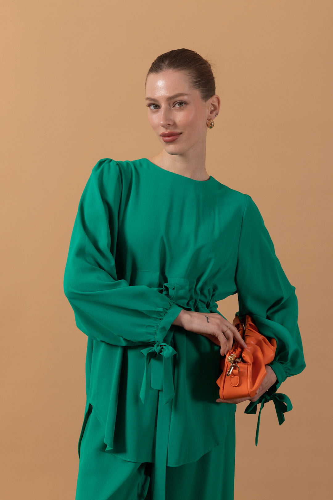 Belden Kemerli Linda Takım Yeşil 2035-YESIL