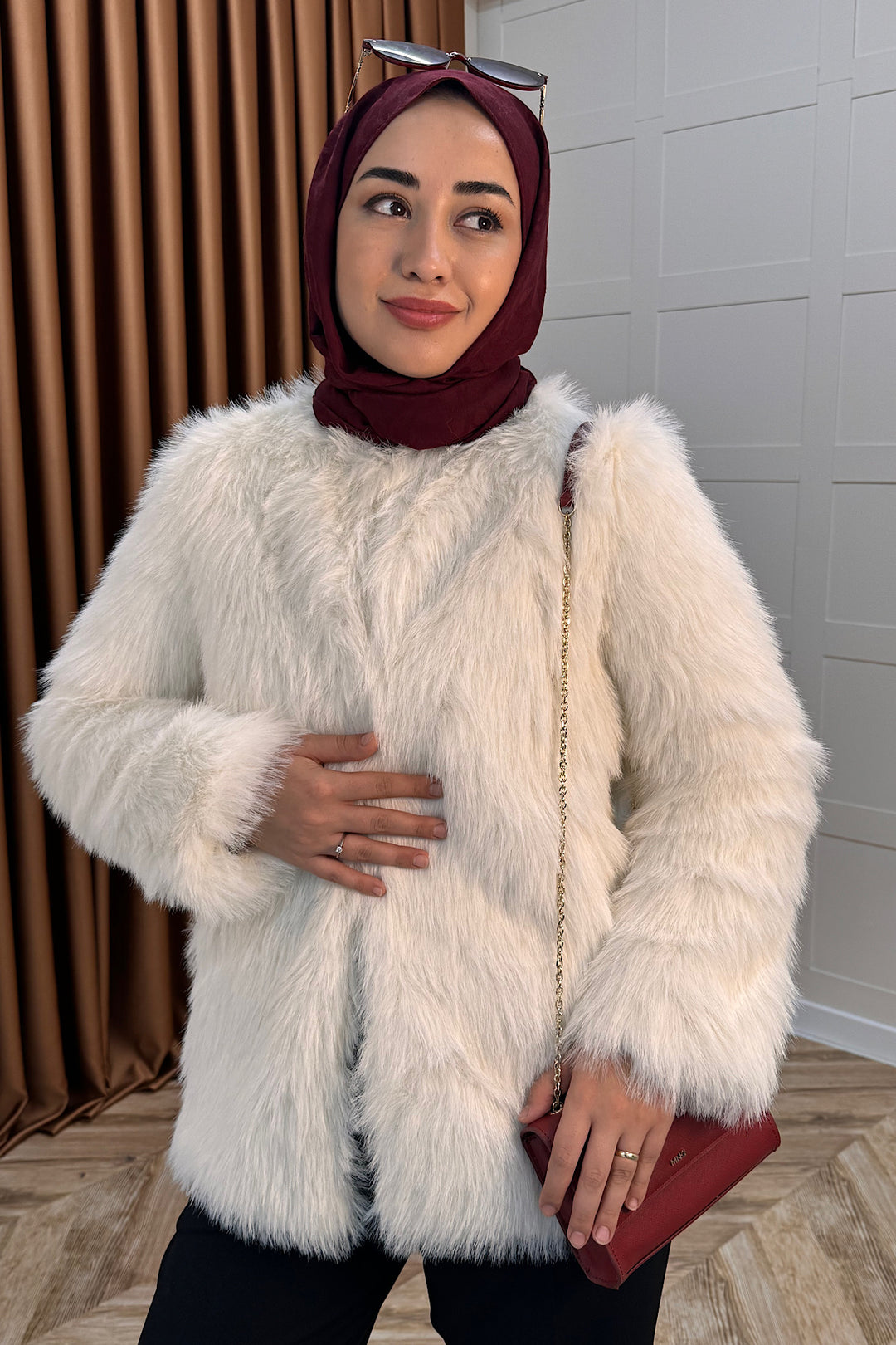 Divine Kürk Kaban Ekru 5524-EKRU