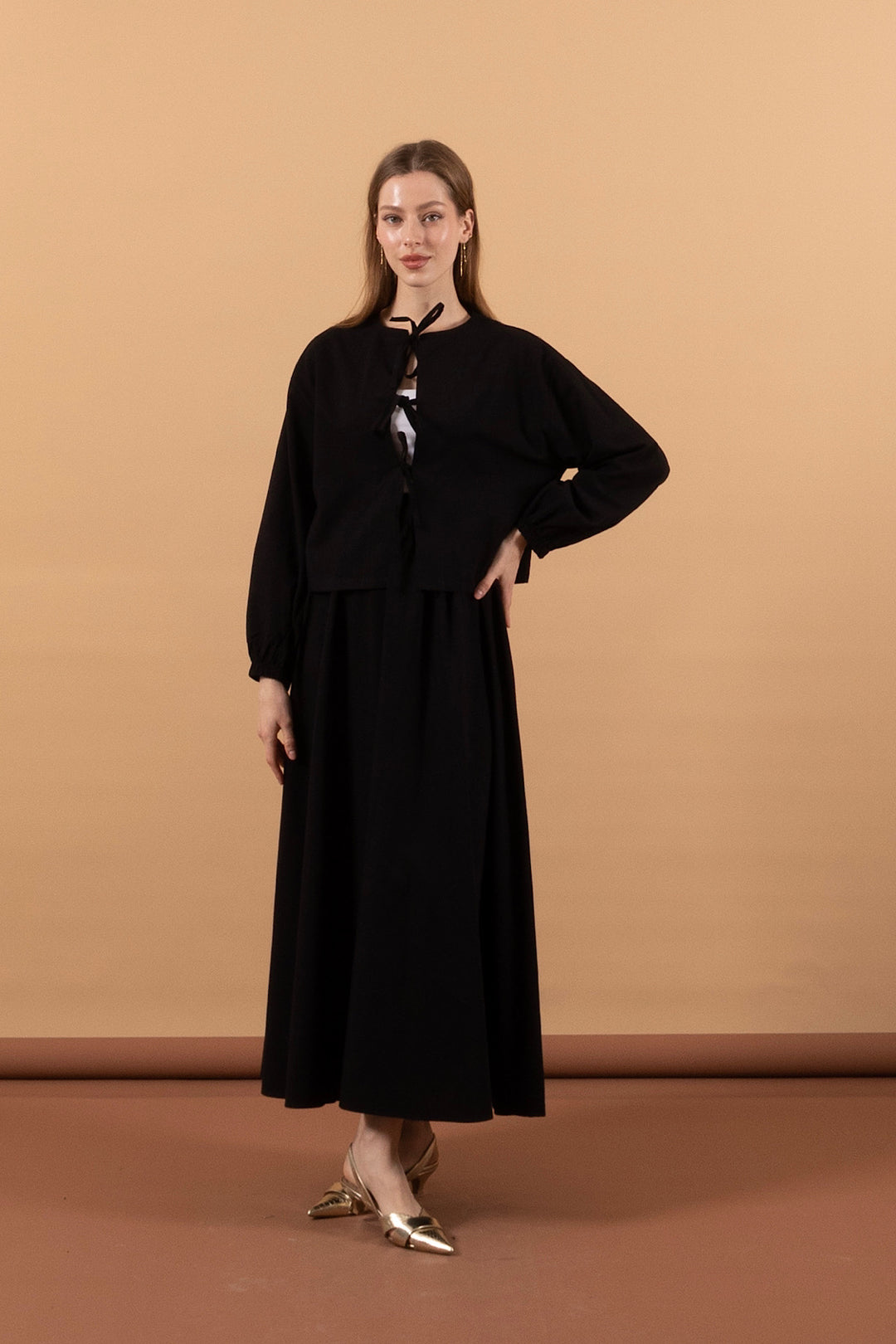 Larne Etekli Takım Siyah 0119-SIYAH