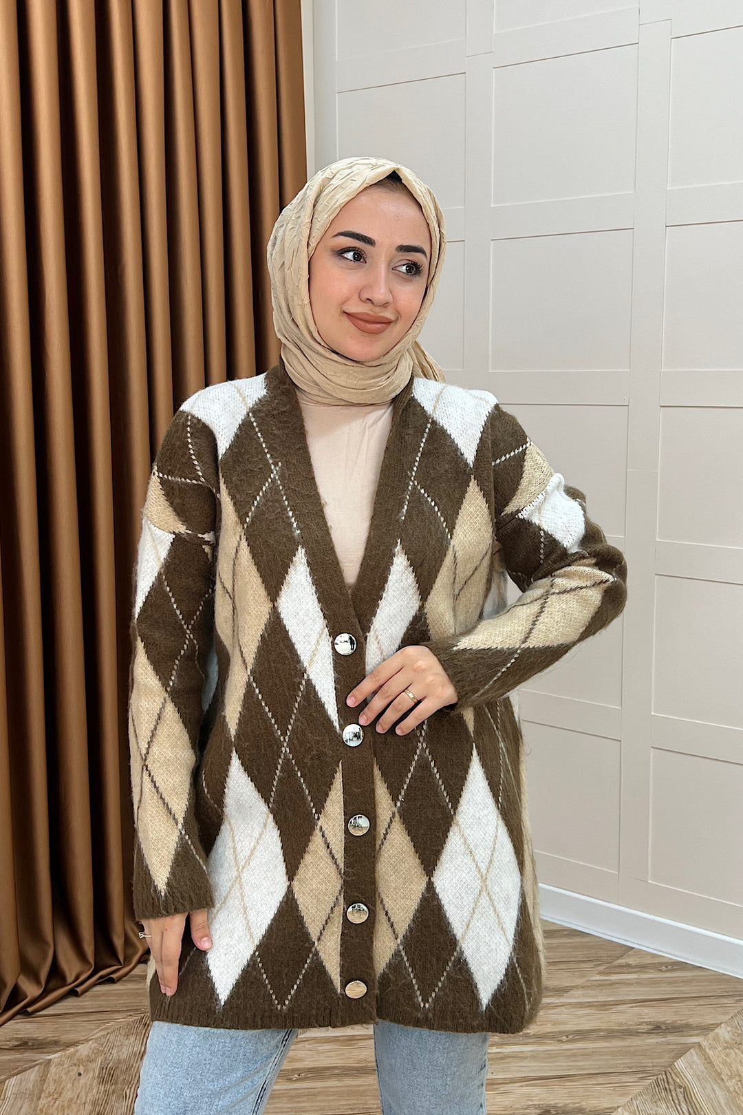 Everest Hırka Kahverengi 25580-KAHVERENGI