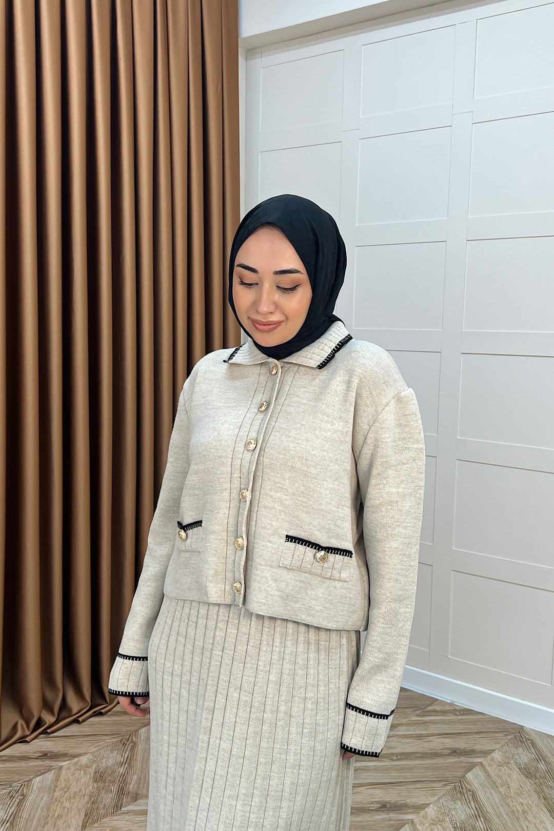 Roma Etekli Triko Takım Taş 20999-TAS