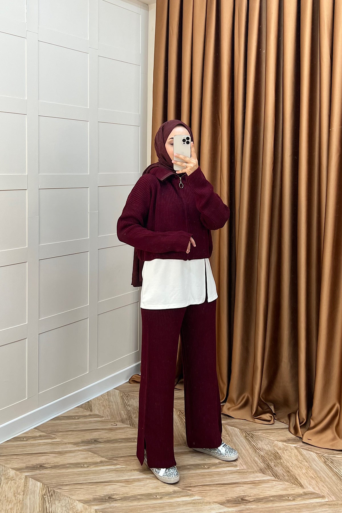 Aura Üçlü Takım Bordo 251000-BORDO