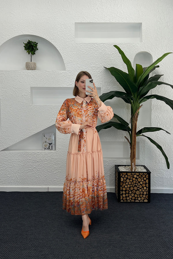 Zaina Elbise Pudra 9012-PUDRA