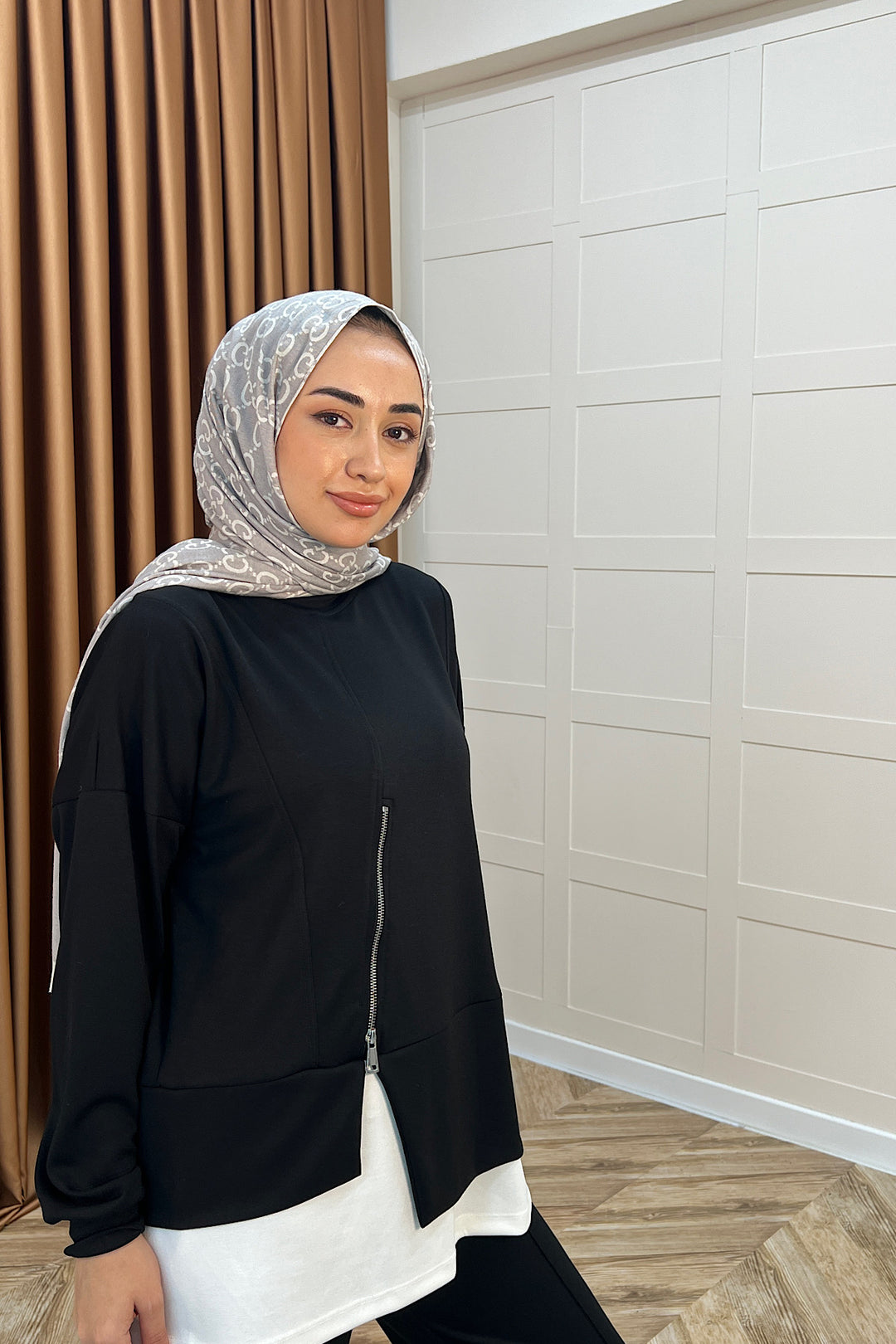 Melodi Frm Garnili Takım Siyah 6009-SIYAH