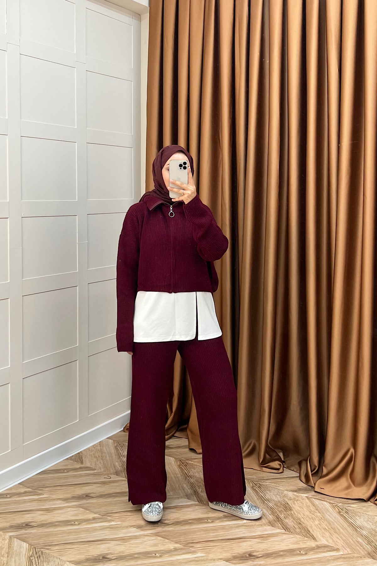 Aura Üçlü Takım Bordo 251000-BORDO