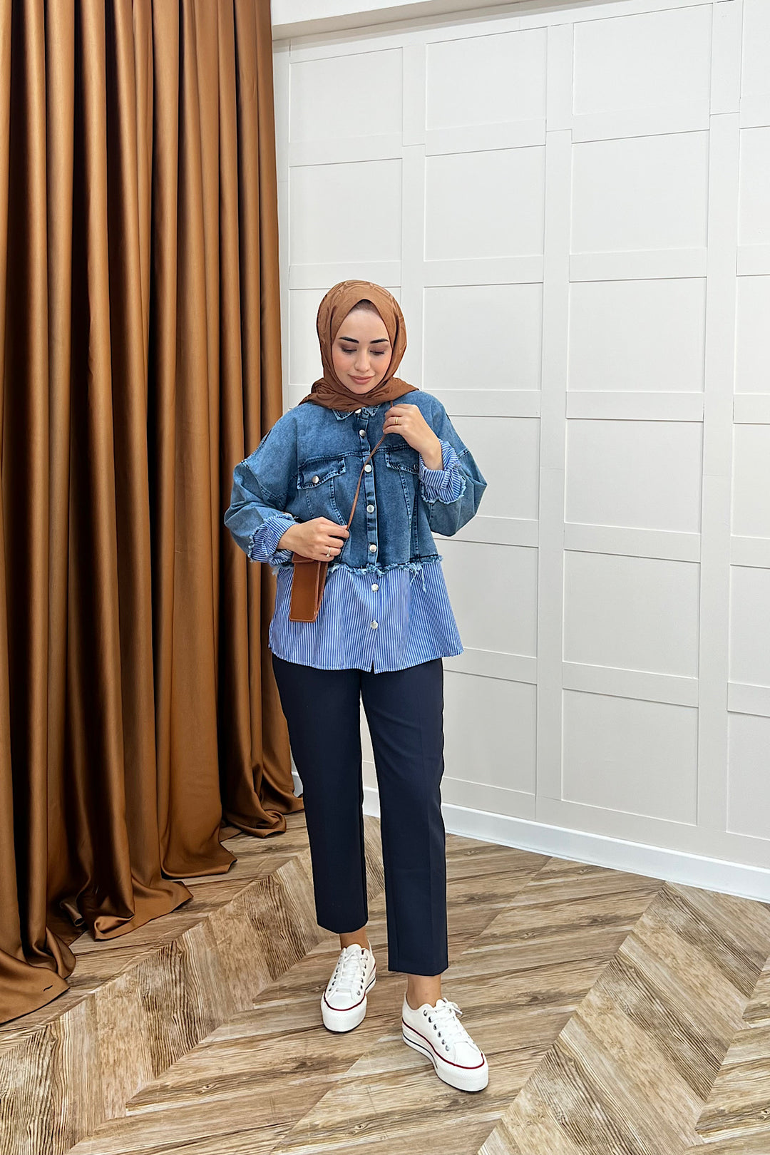 Kot Ceket Gömlek Mavi 2506-MAVI