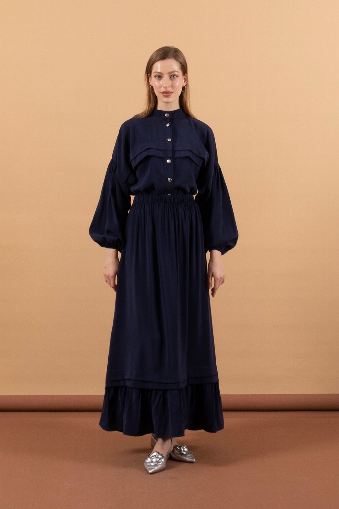 Luna Etekli Takım Lacivert 2101-LACIVERT