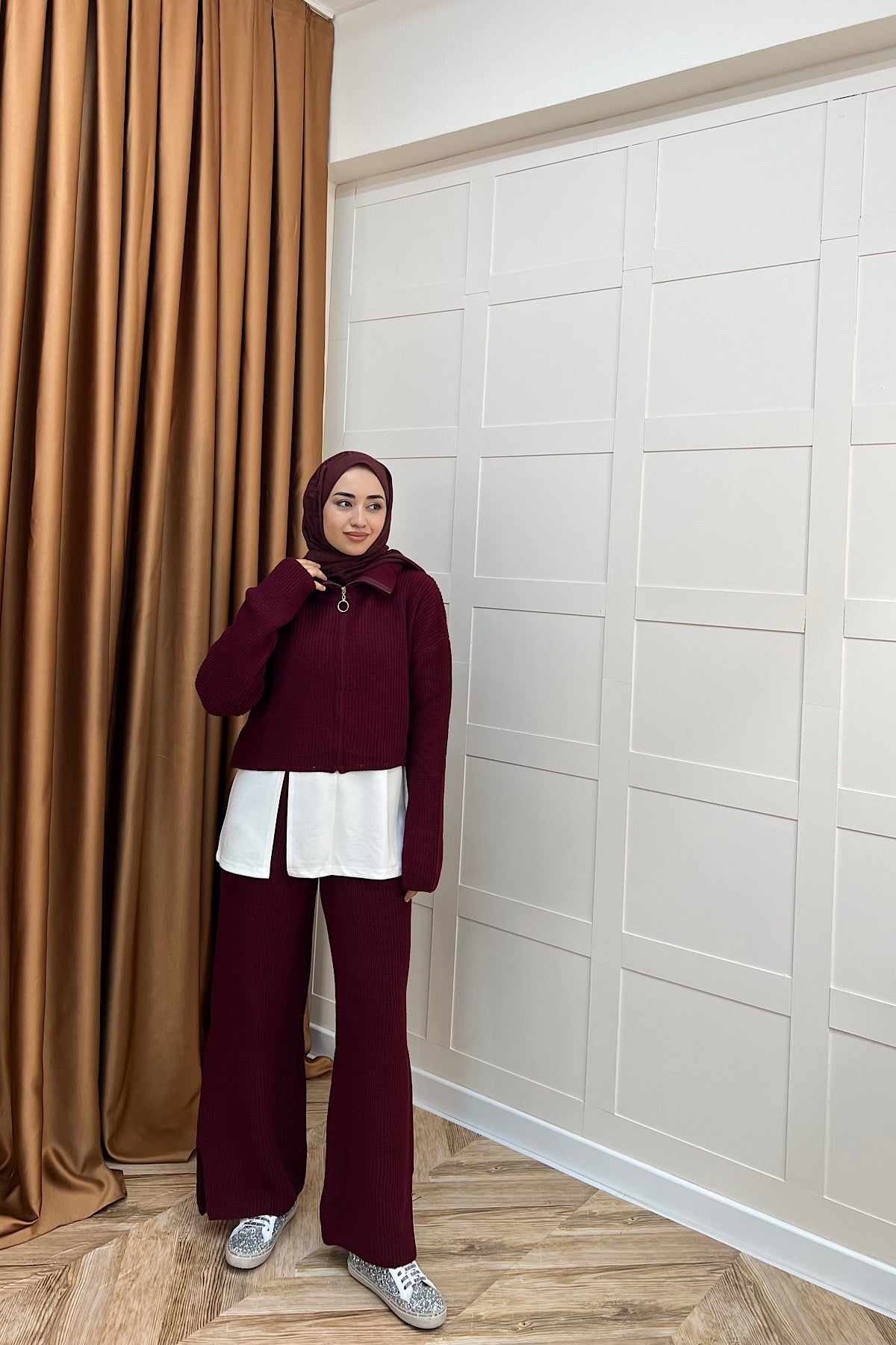 Aura Üçlü Takım Bordo 251000-BORDO