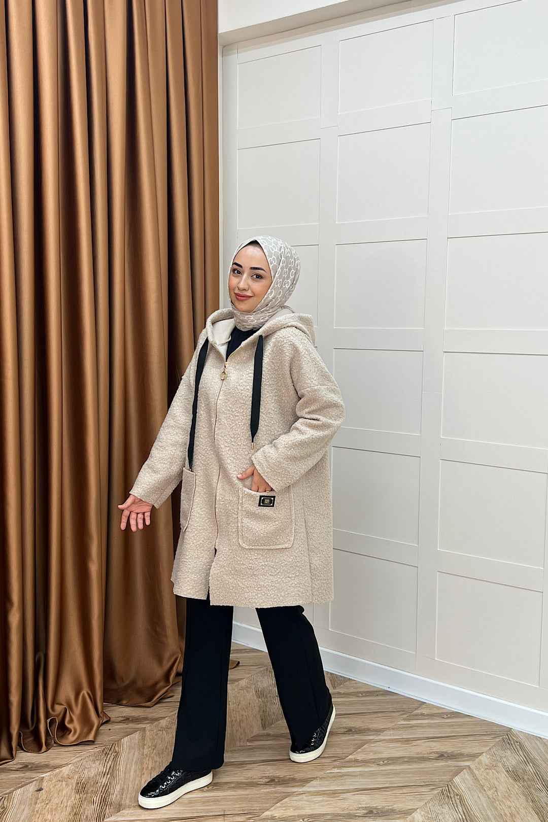 Bukre Fermuarlı Kap Taş 7940-TAS