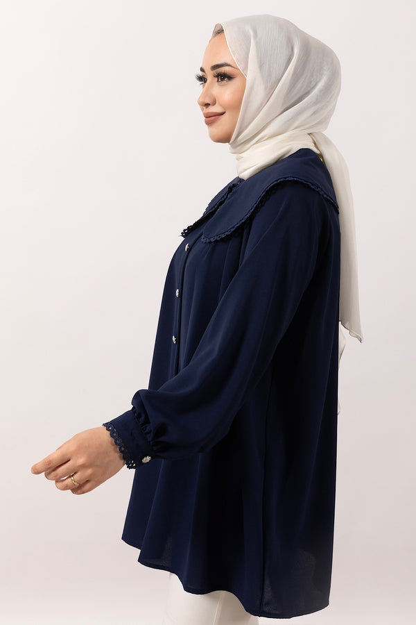 Dantelli Bebe Taka Tunik Lacivert 1740-LACIVERT