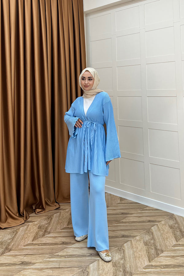 Patara Merserize Triko Takım Mavi 25400-MAVI