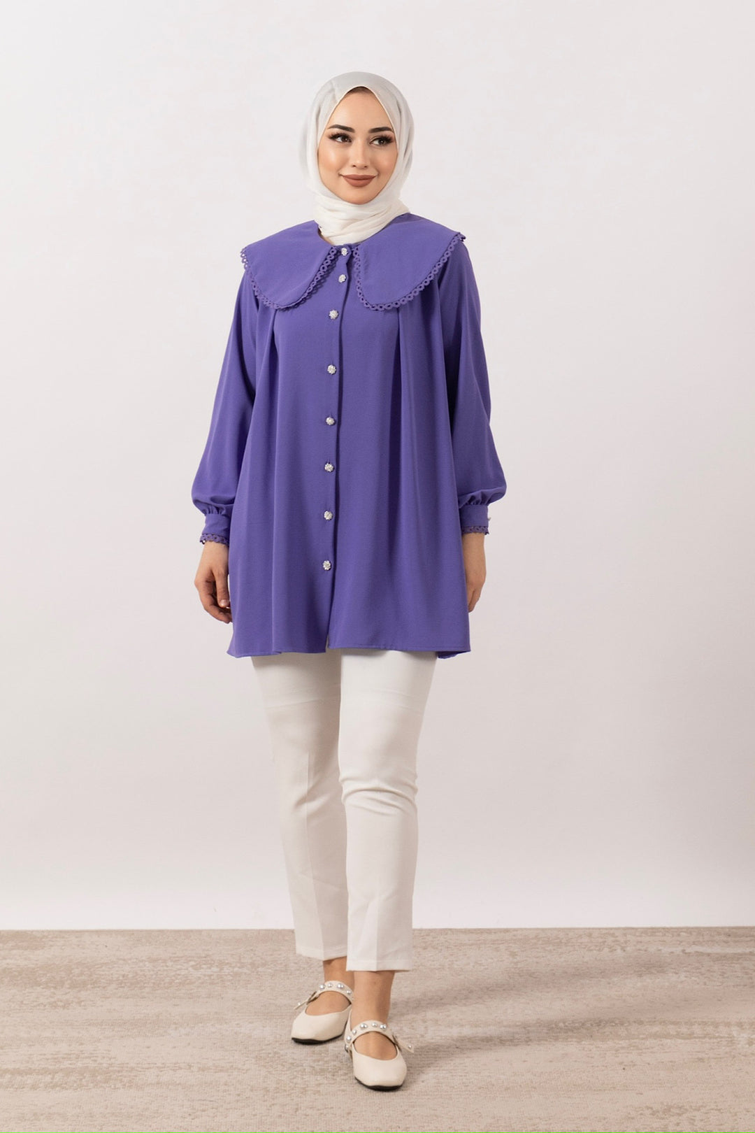 Dantelli Bebe Taka Tunik Lila 1740-LILA