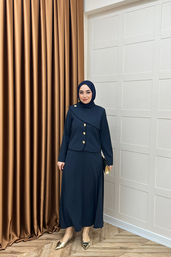 Aura Etek Takım Lacivert 3101-LACIVERT