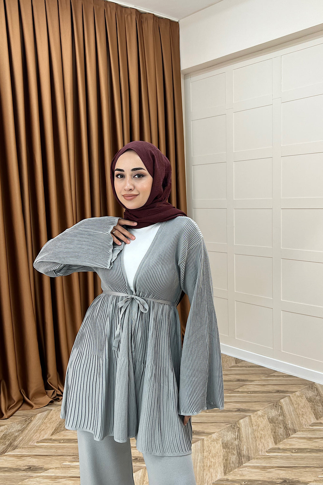Patara Merserize Triko Takım Gri 25400-GRI