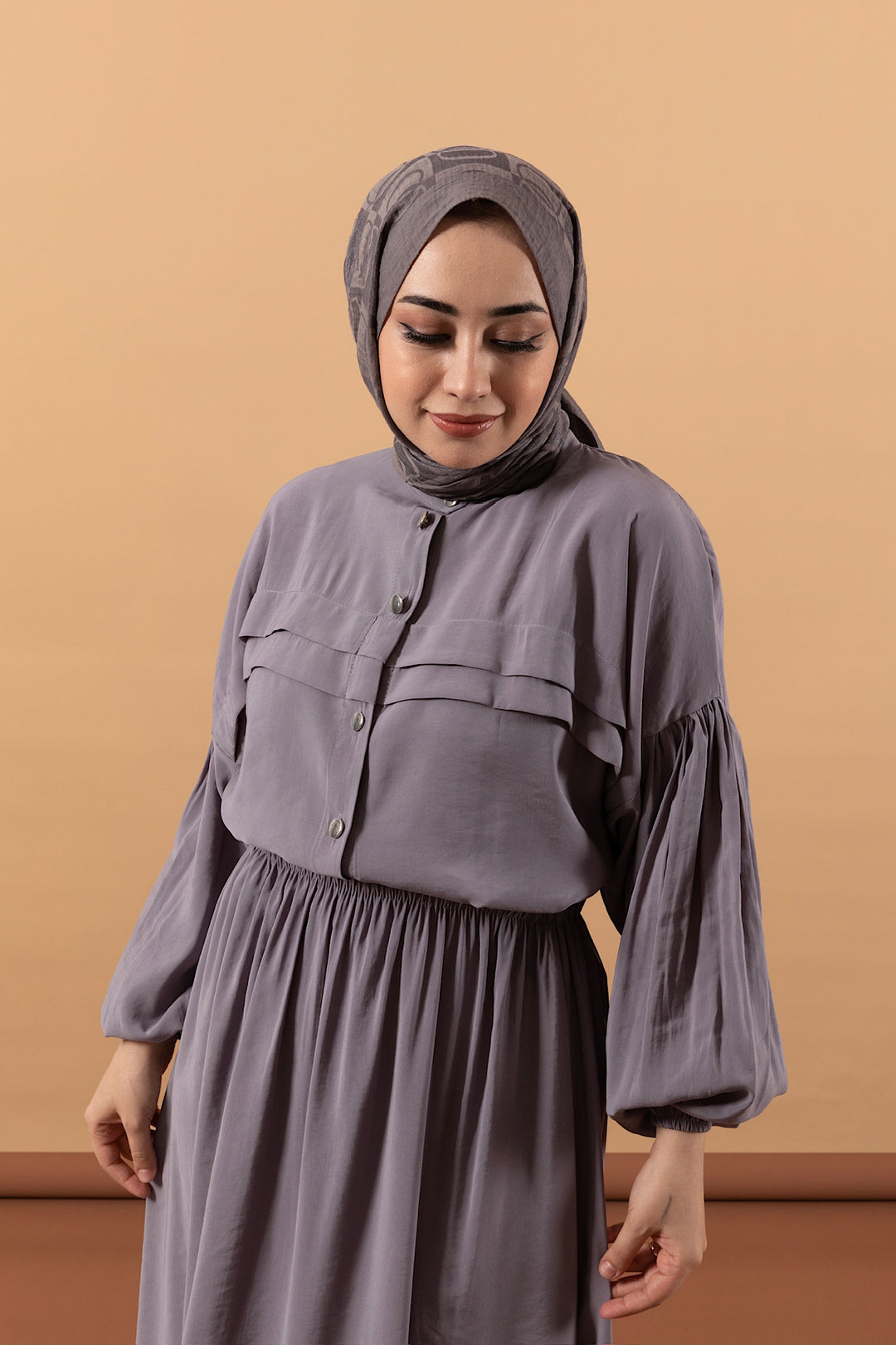 Luna Etekli Takım Gri 2101-GRI