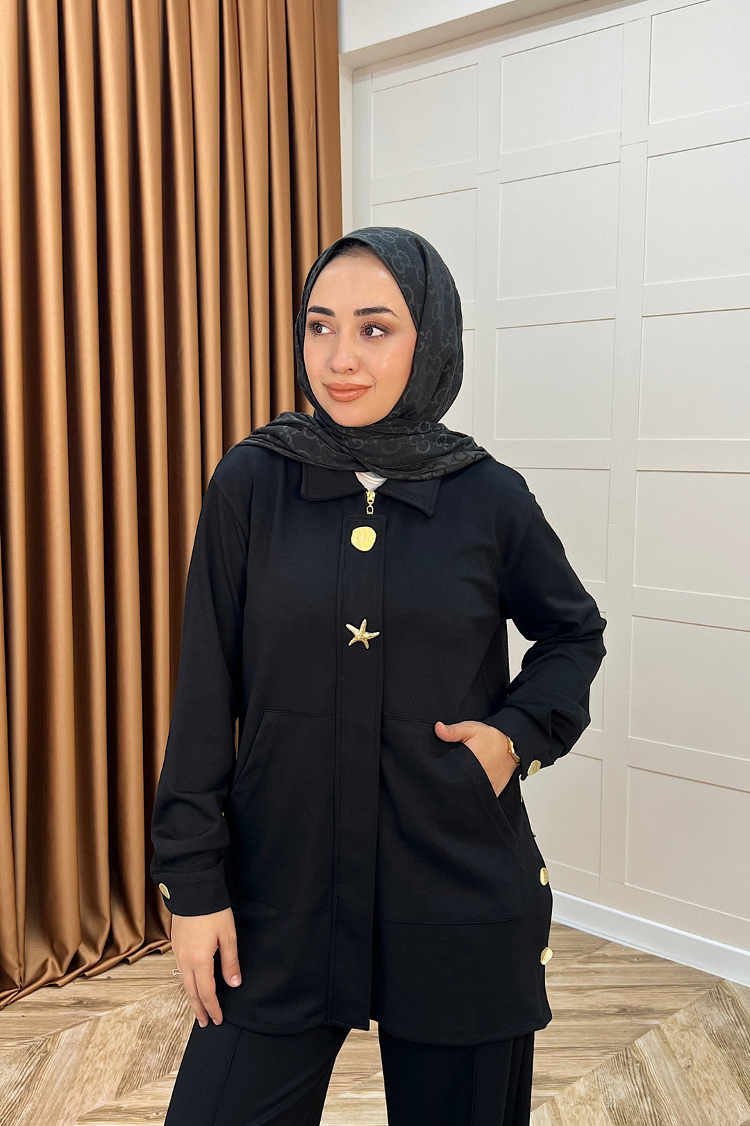 Selvi Gizli Patlı Takım Siyah 02006-SIYAH