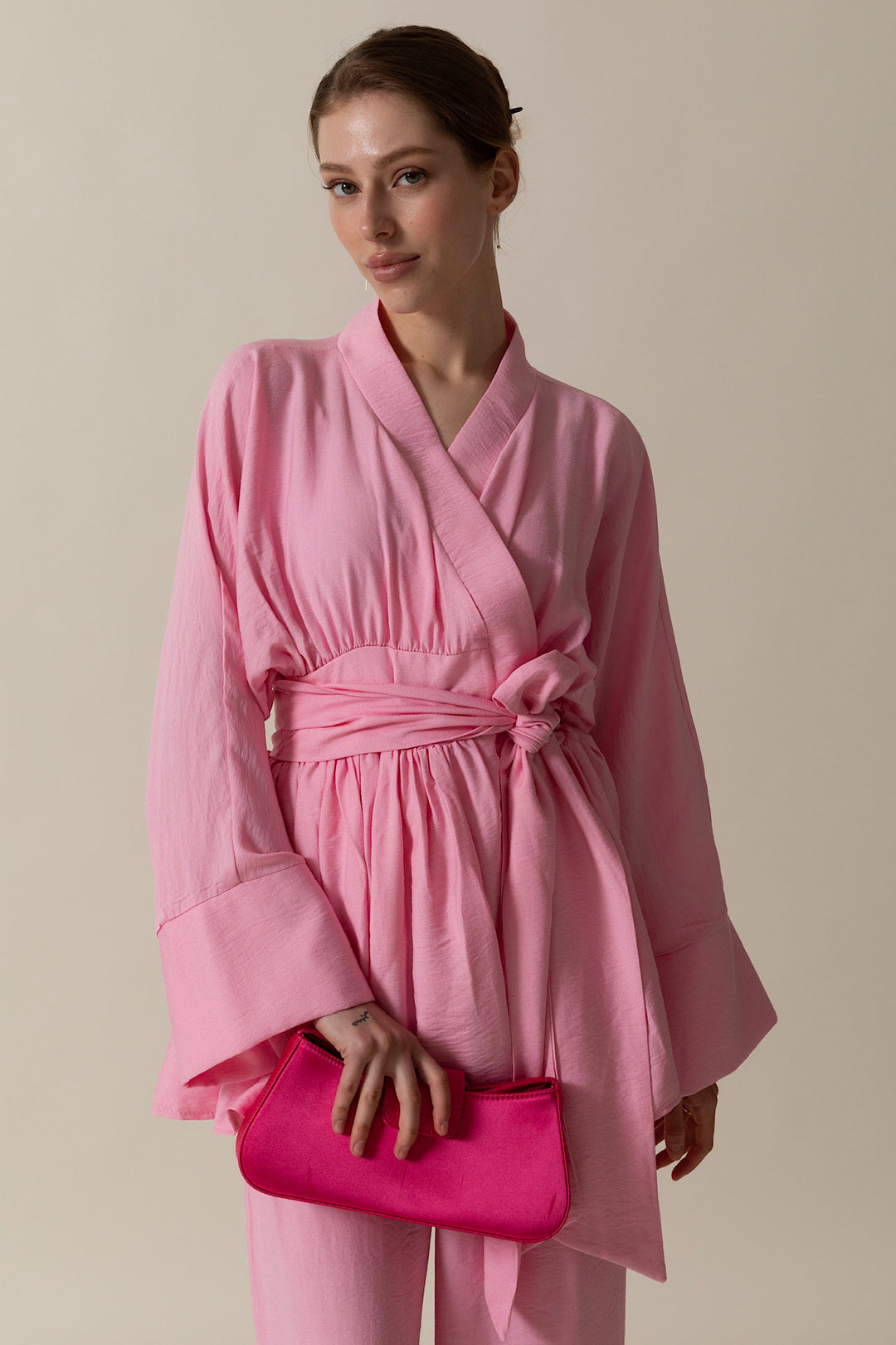 Arya İkili Takım Pembe 2111-PEMBE