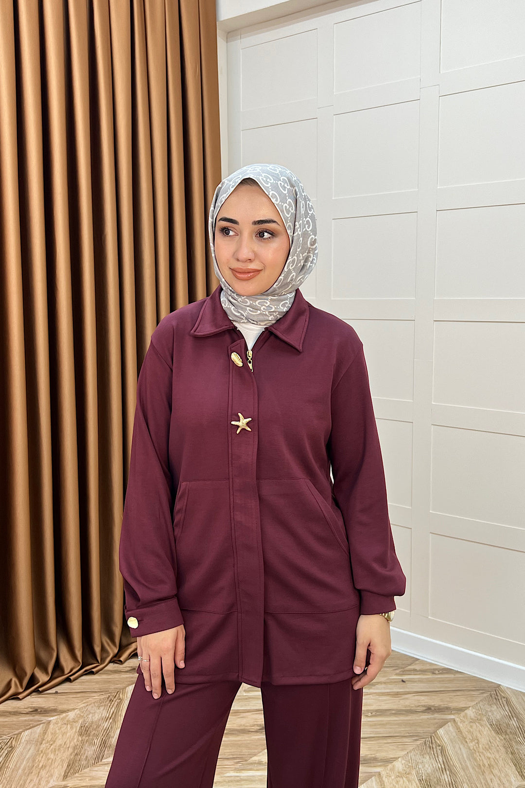 Selvi Gizli Patlı Takım Bordo 02006-BORDO