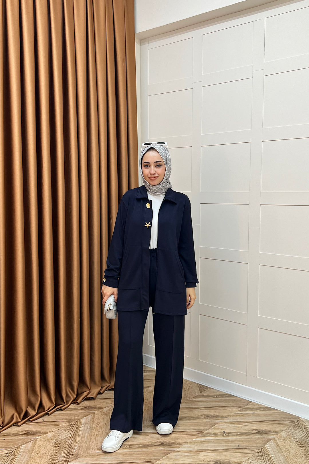 Selvi Gizli Patlı Takım Lacivert 02006-LACIVERT