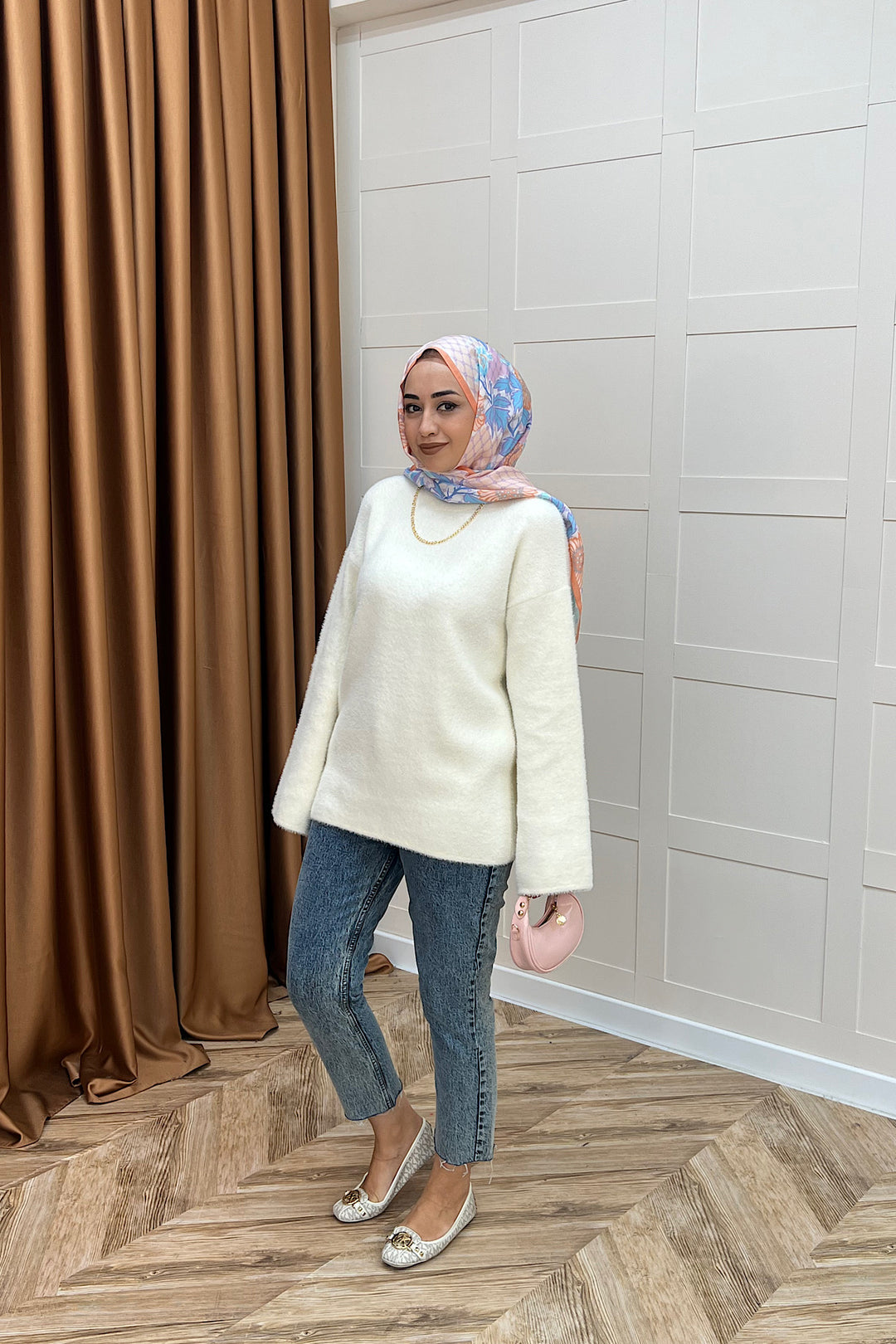 Leyal Triko Kazak Ekru 25440-EKRU