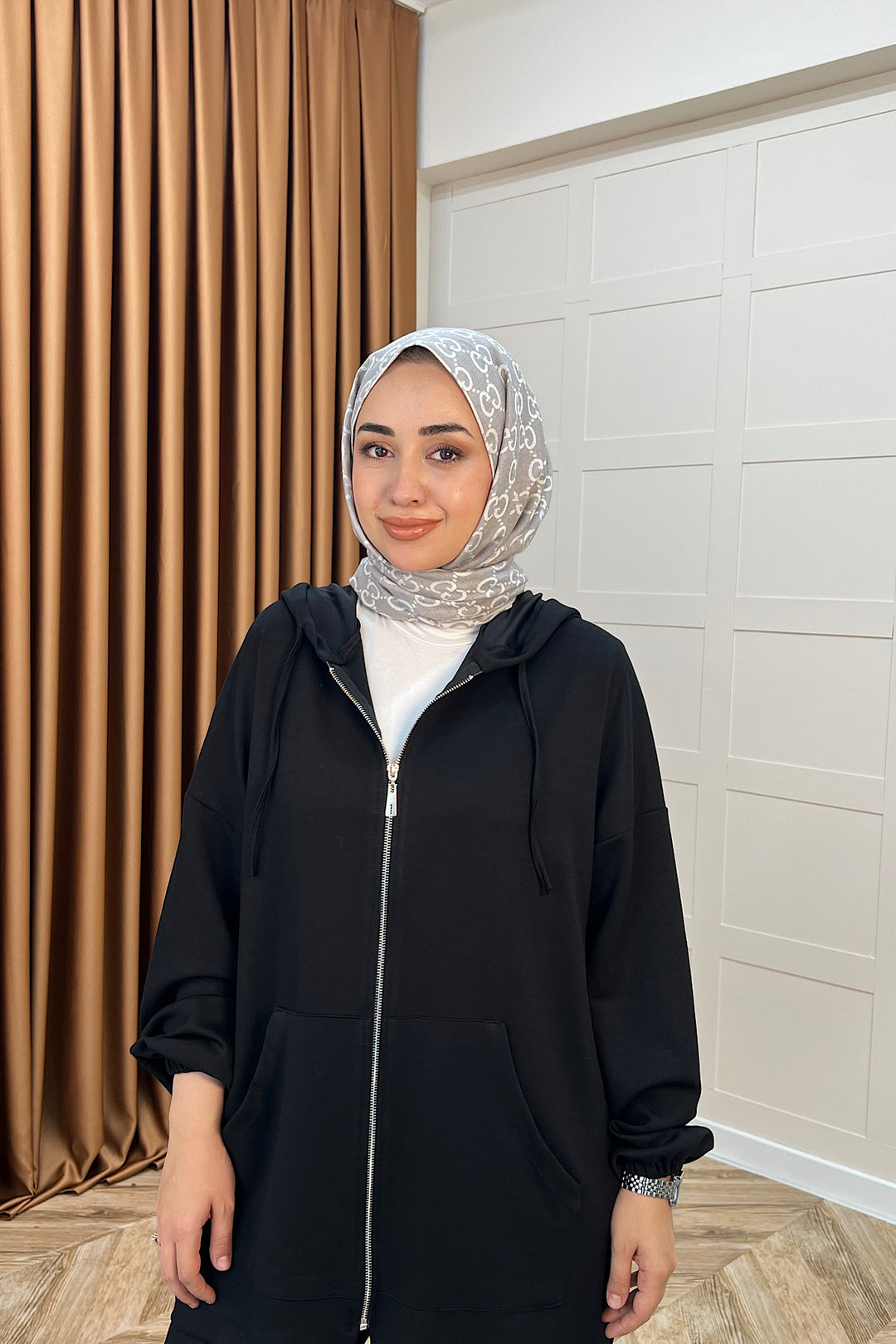 Kanguru Cepli Fermuarlı Takım Siyah 2014-SIYAH