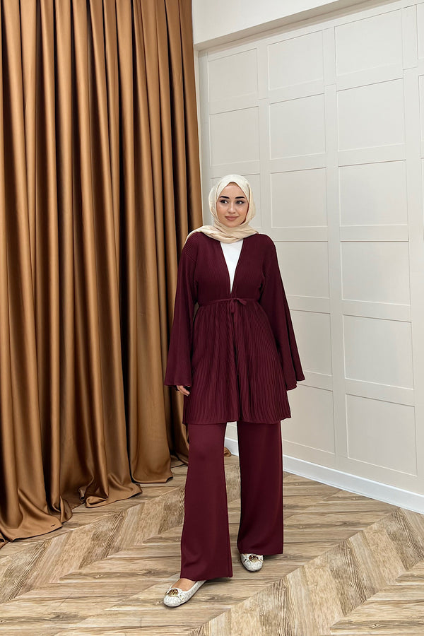 Patara Merserize Triko Takım Bordo 25400-BORDO