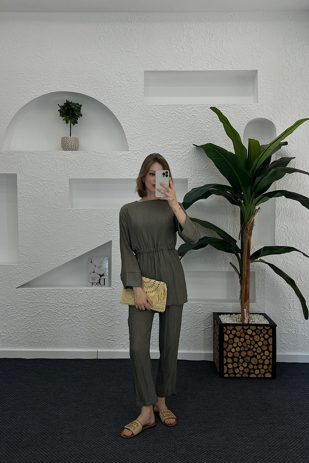 Belden Kuşaklı İkili Takım Yeşil 9007-YESIL