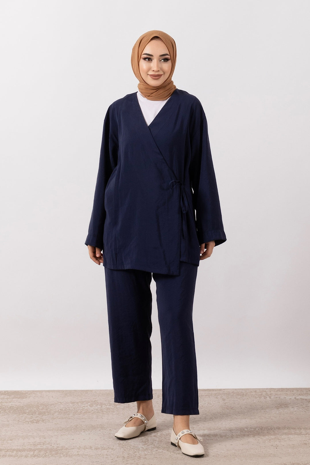 Lia İkili Takım Lacivert 4284-LACIVERT