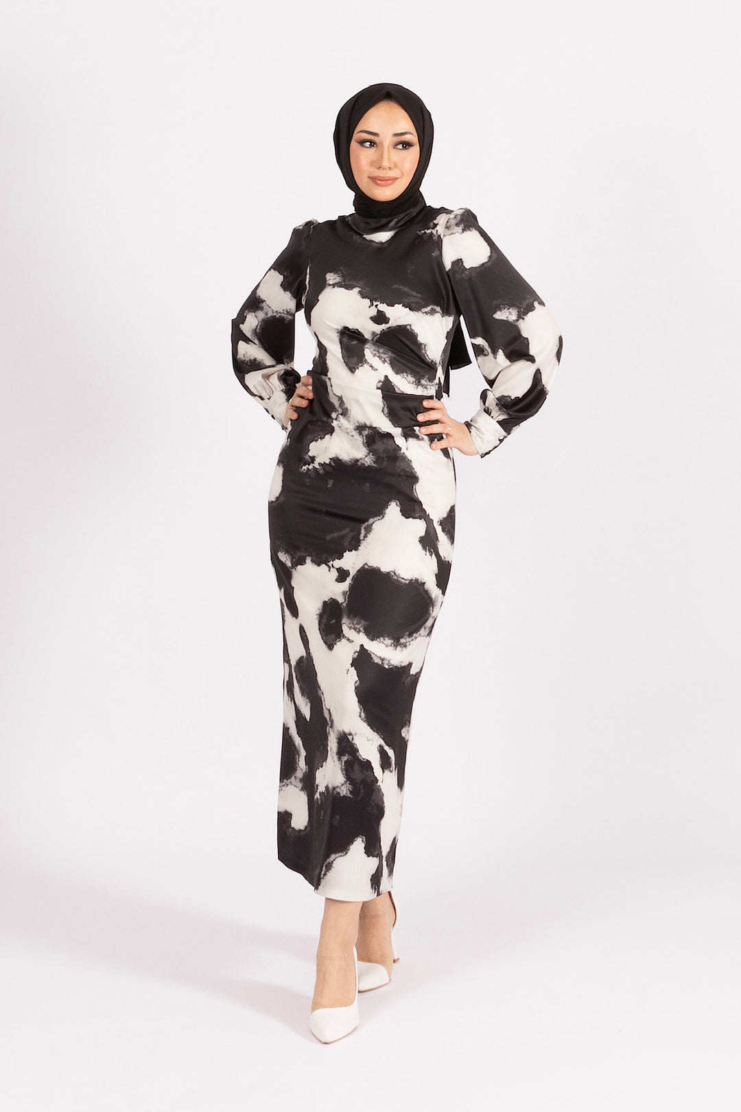 Laura Saten Abiye Siyah 4919-SIYAH