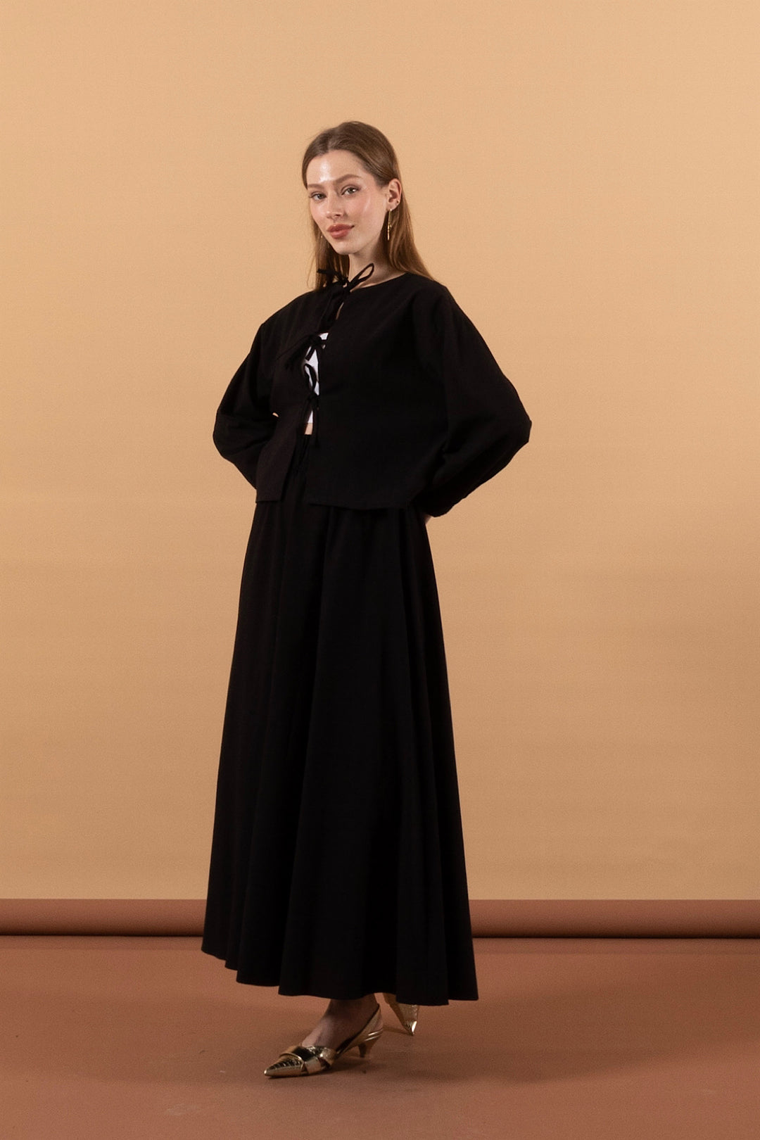 Larne Etekli Takım Siyah 0119-SIYAH