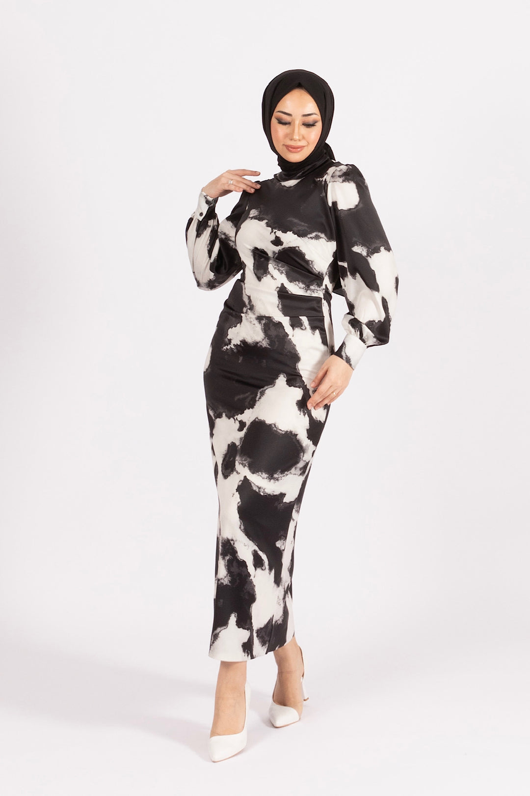 Laura Saten Abiye Siyah 4919-SIYAH