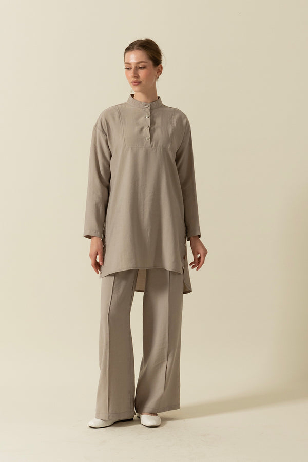 Yanları Çıtçıtlı Tesla Takım Taş 1947-TAS