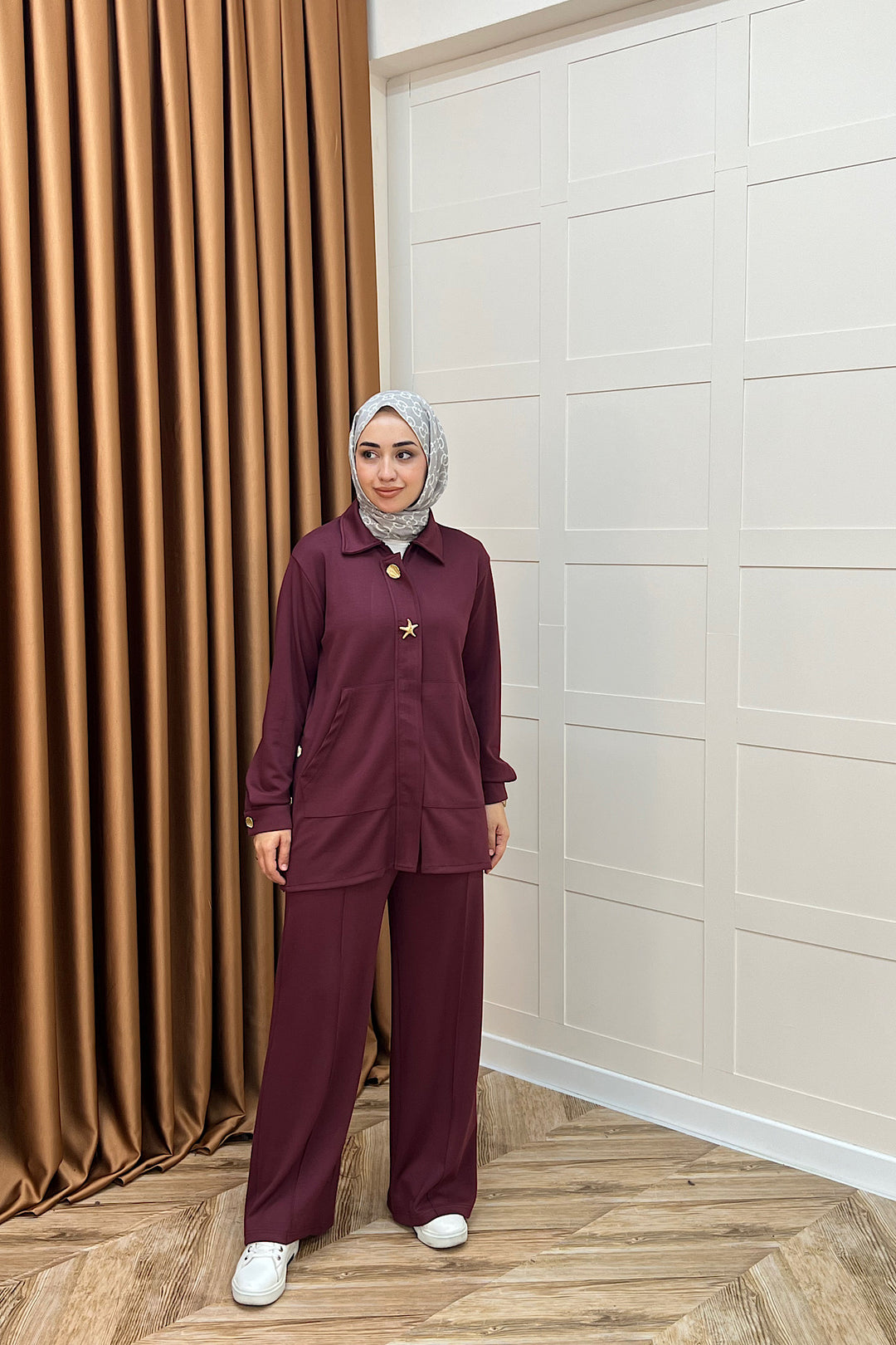 Selvi Gizli Patlı Takım Bordo 02006-BORDO