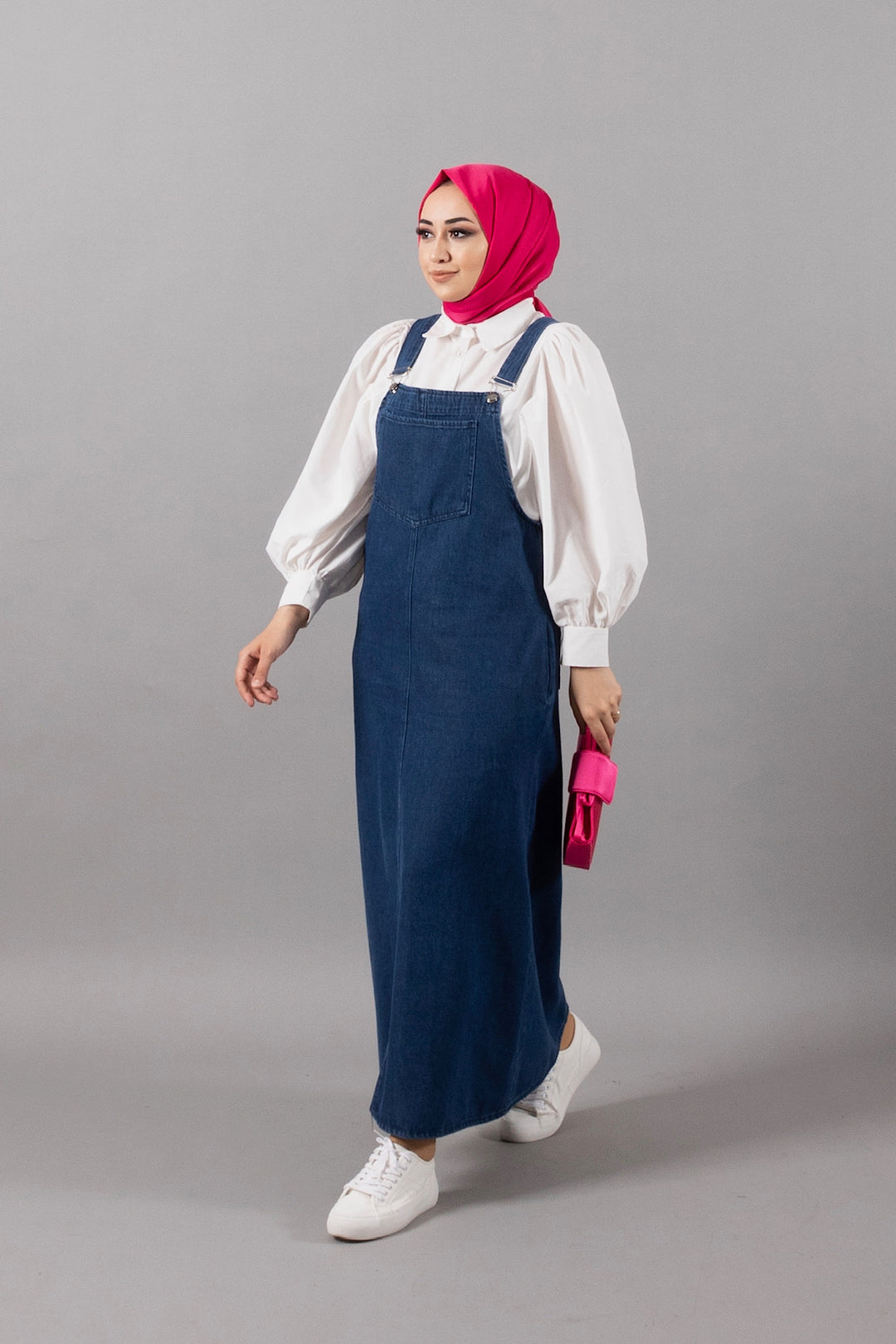 Larin Kot Salopet Lacivert 2836-LACIVERT