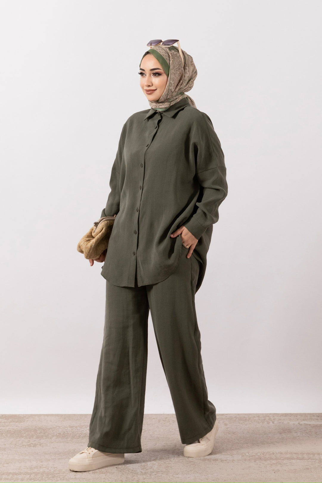 Zeva İkili Takım Yeşil 8334-YESIL