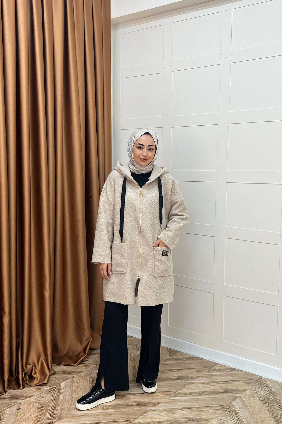 Bukre Fermuarlı Kap Taş 7940-TAS