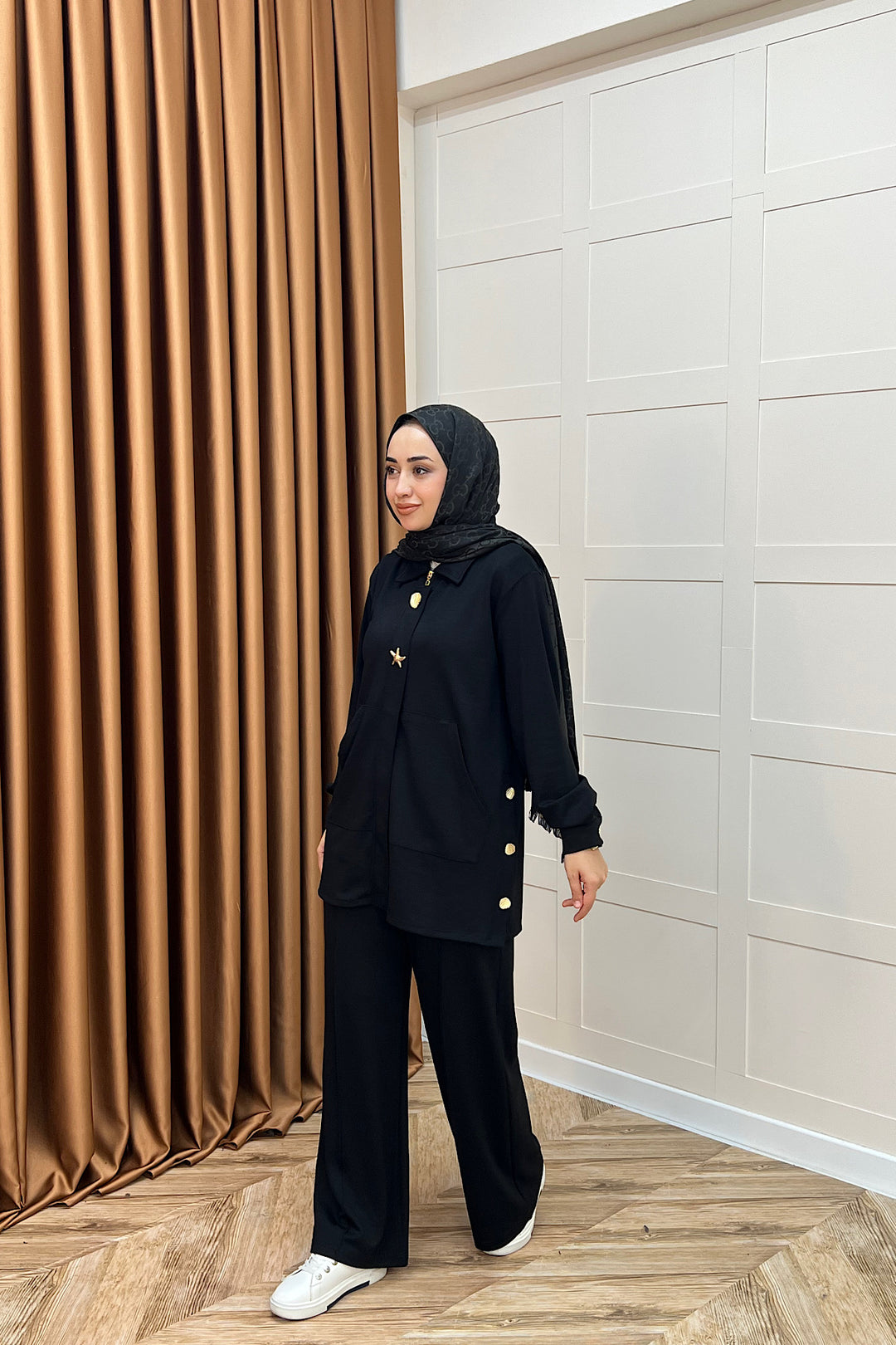 Selvi Gizli Patlı Takım Siyah 02006-SIYAH