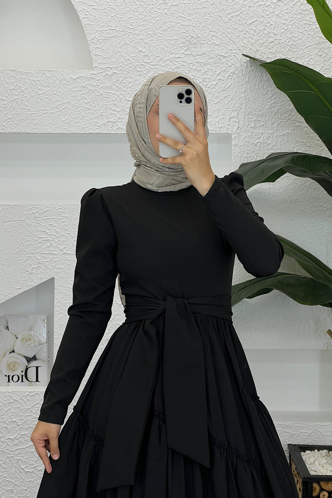 Zeny Elbıse Siyah 6001-SIYAH