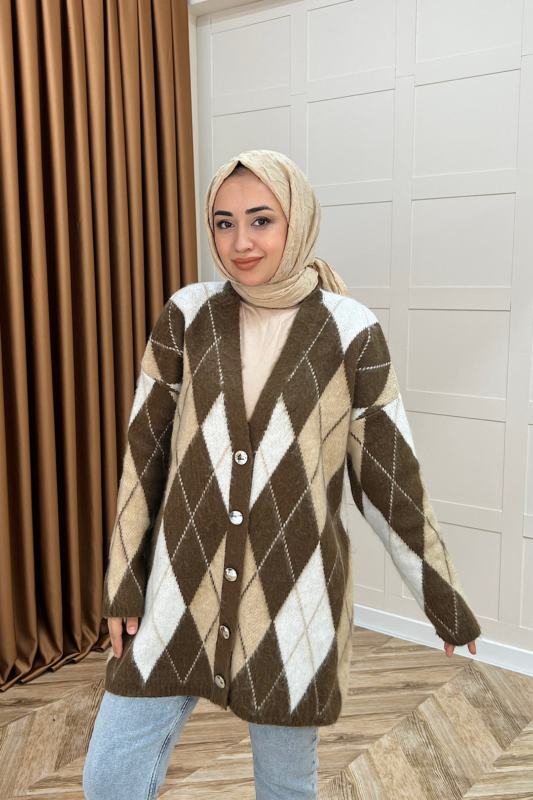 Everest Hırka Kahverengi 25580-KAHVERENGI