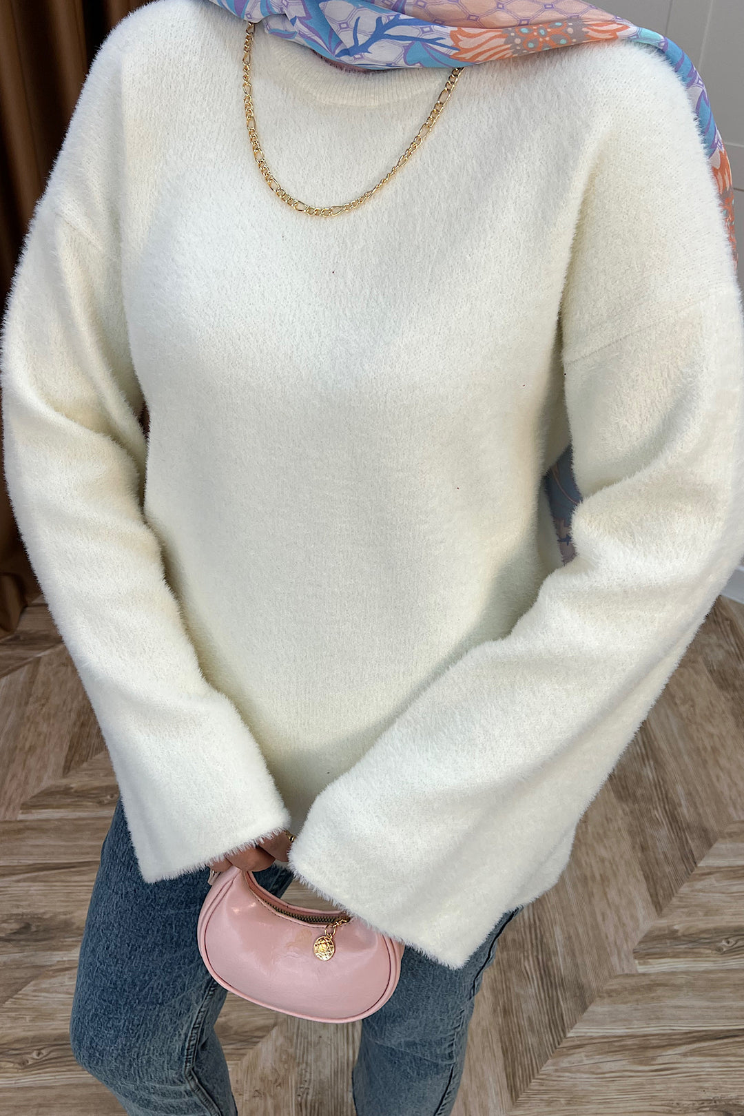 Leyal Triko Kazak Ekru 25440-EKRU