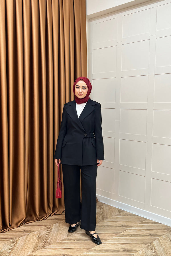 Yıldız İkili Ceket Takım Siyah 3180-SIYAH