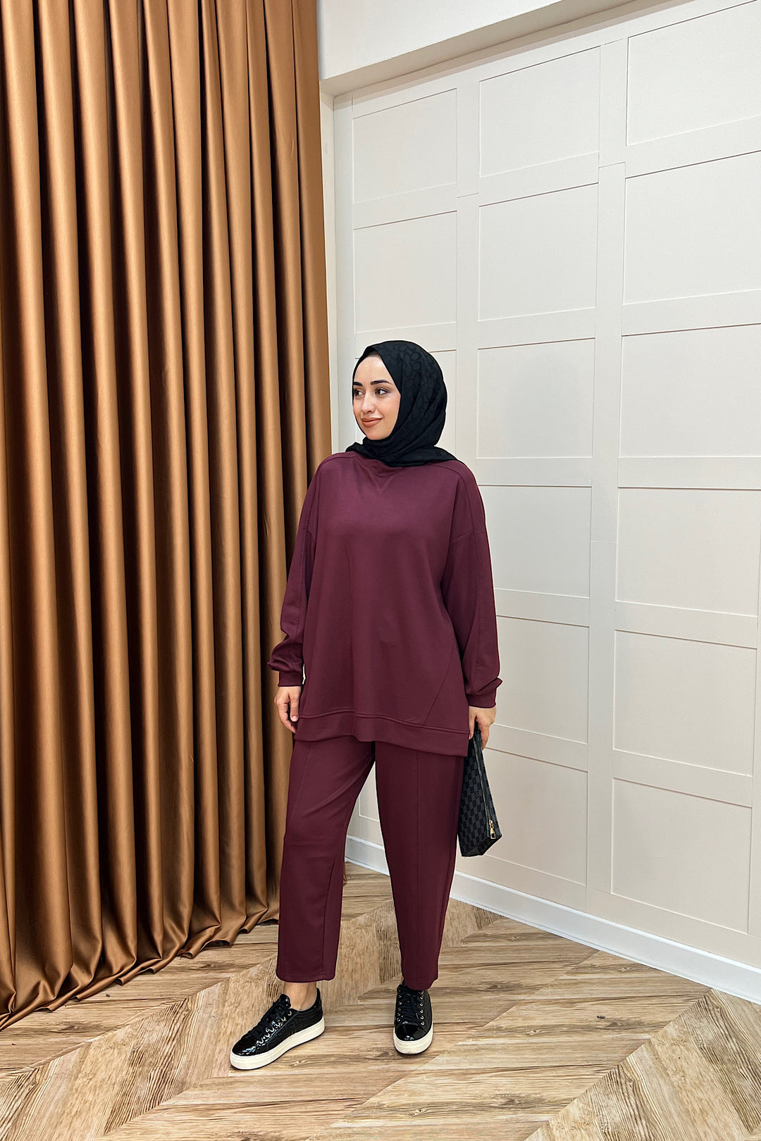 Etna İkili Takım Bordo 02017-BORDO