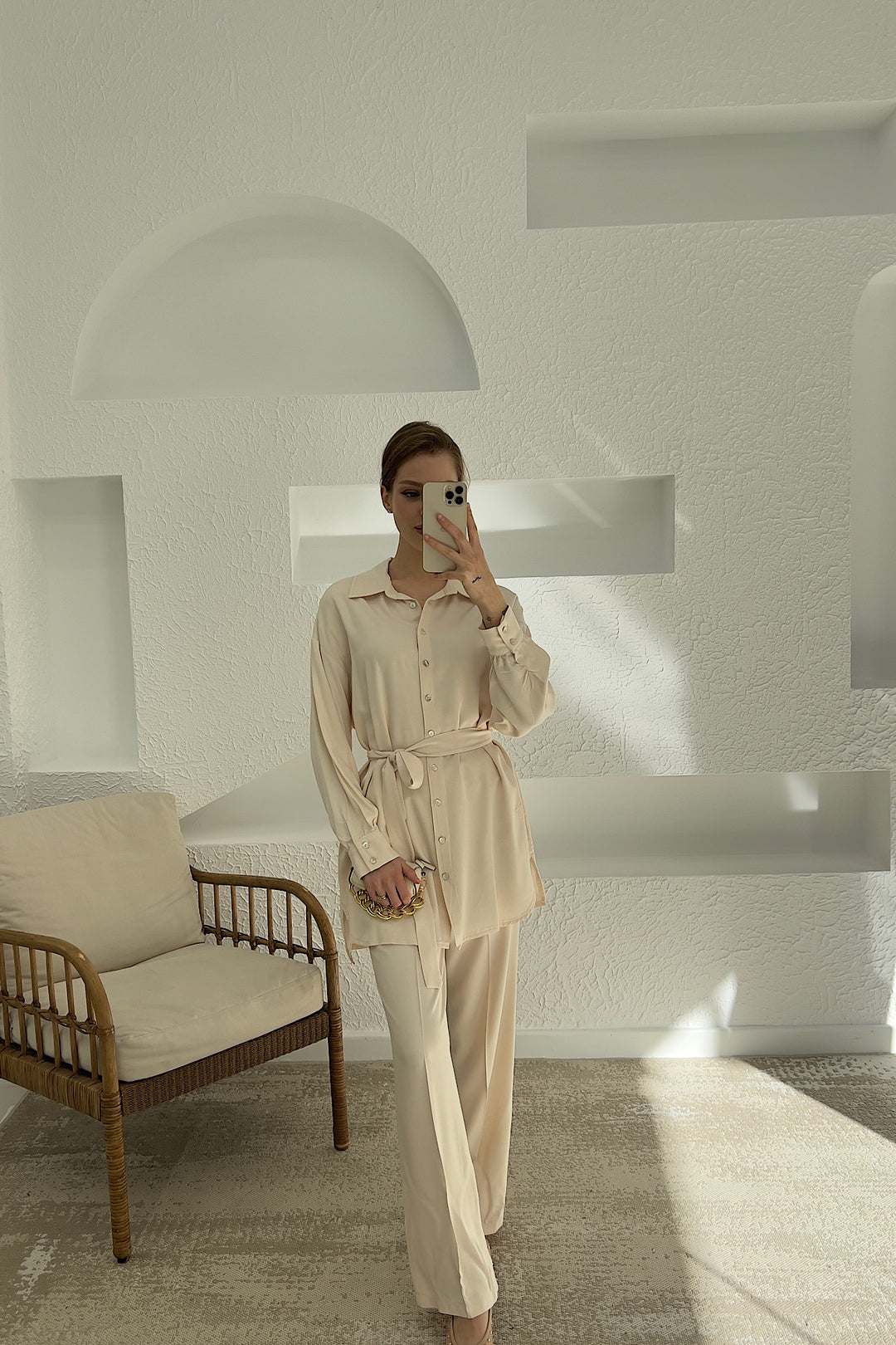 Kuşaklı İkili Takım Taş 6171-TAS